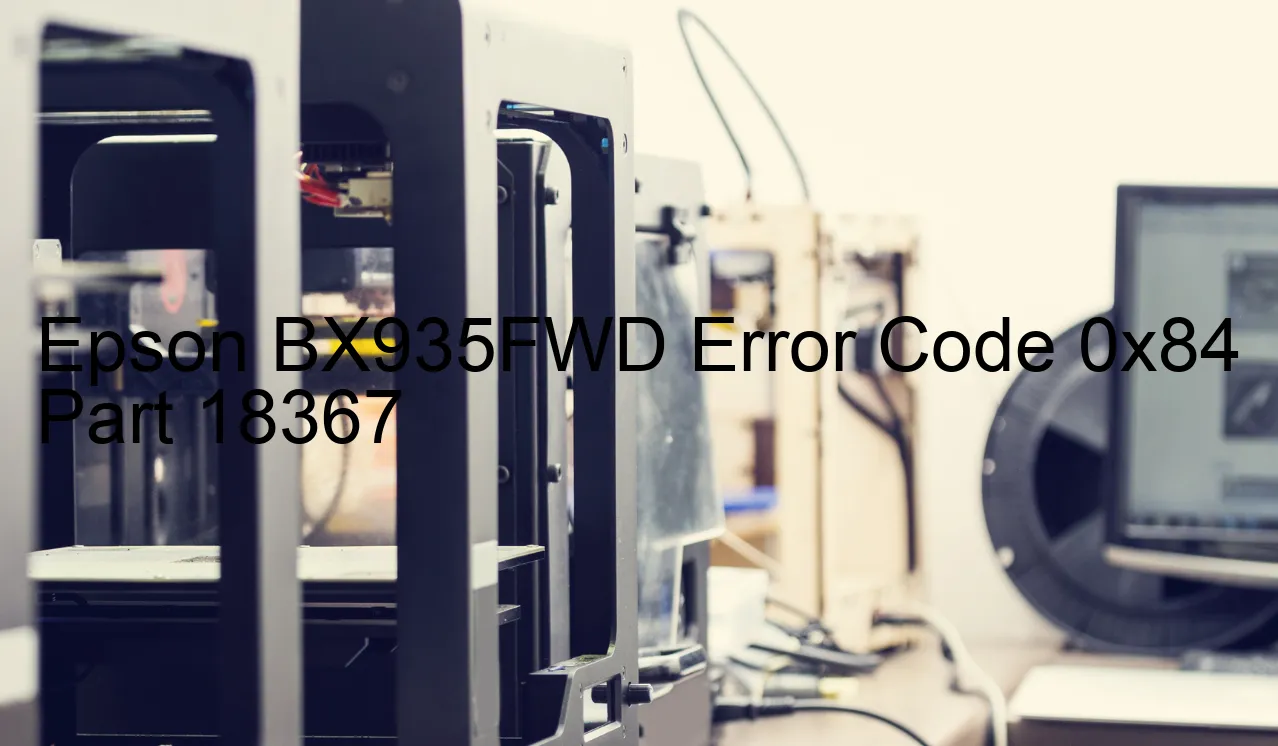 Epson BX935FWD Codice di errore 0x84