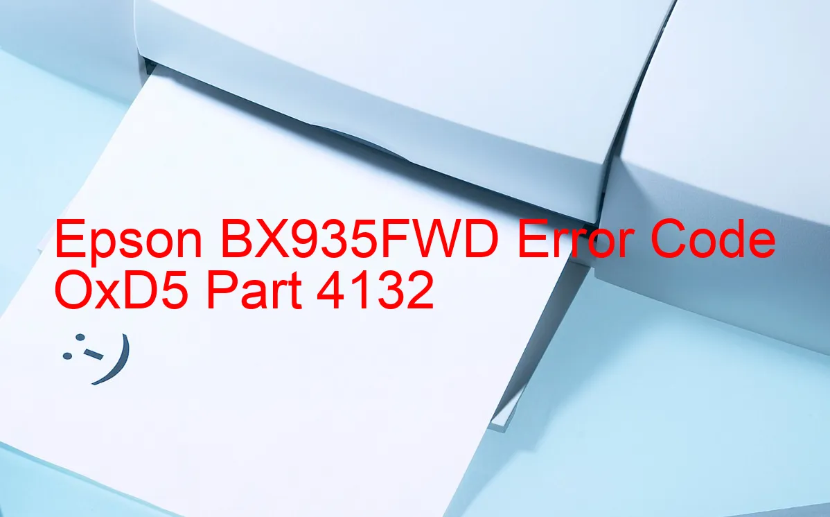 Epson BX935FWD Codice di errore OxD5