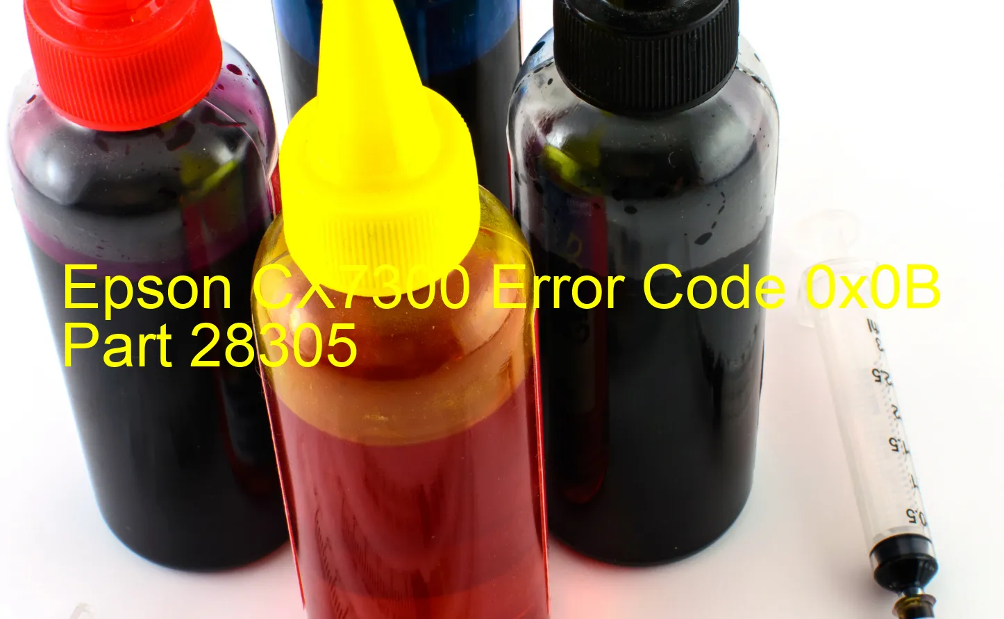 Epson CX7300 Codice di errore 0x0B