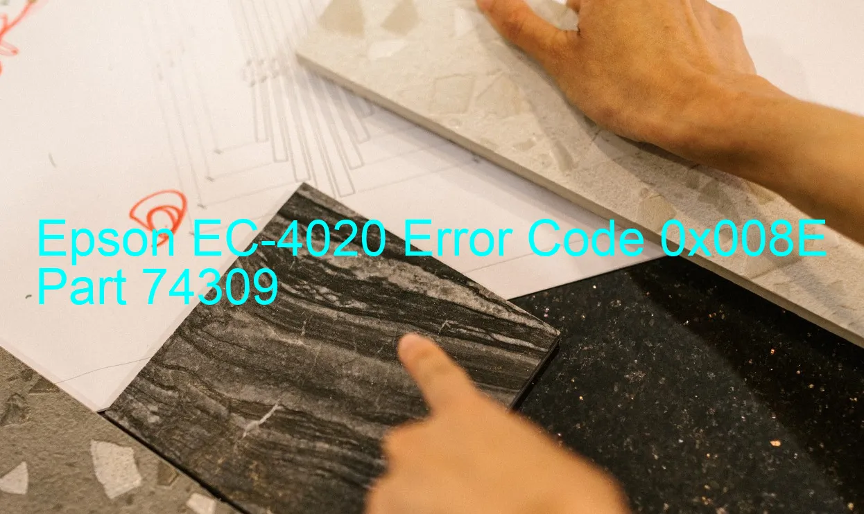 Epson EC-4020 Codice di errore 0x008E