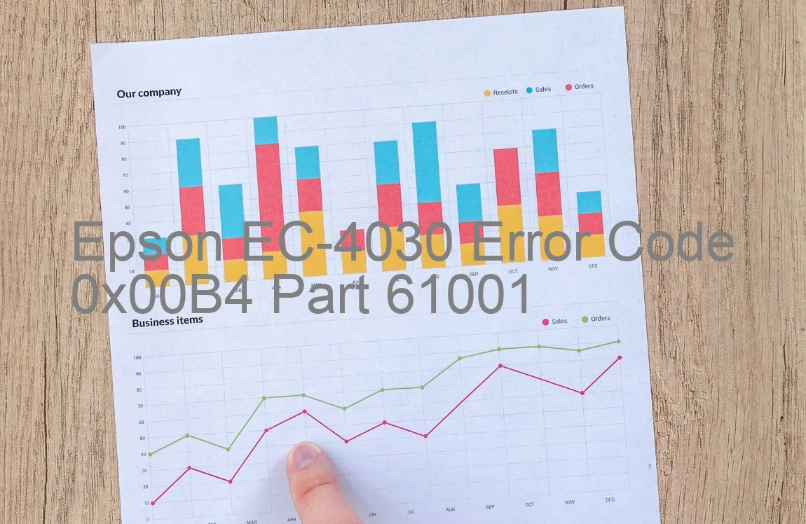 Epson EC-4030 Codice di errore 0x00B4