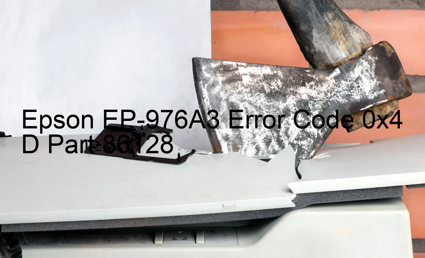 Epson EP-976A3 Codice di errore 0x4 D