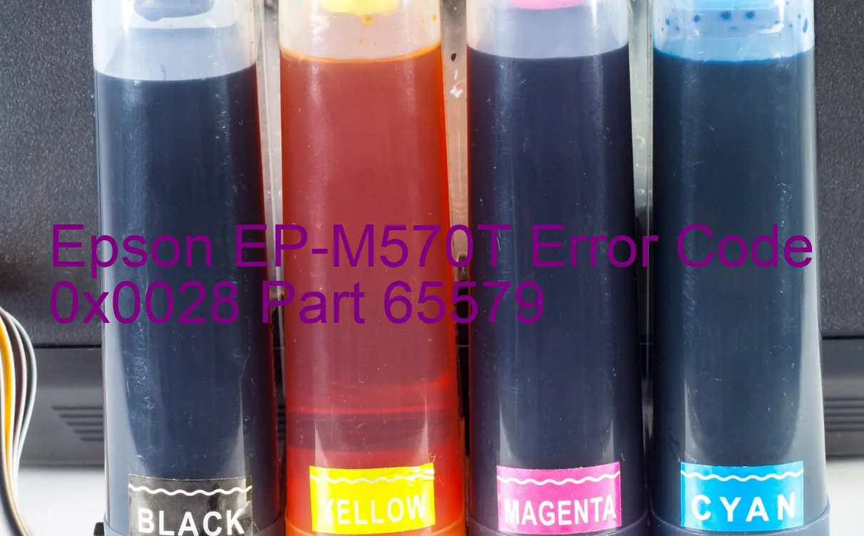 Epson EP-M570T Codice di errore 0x0028