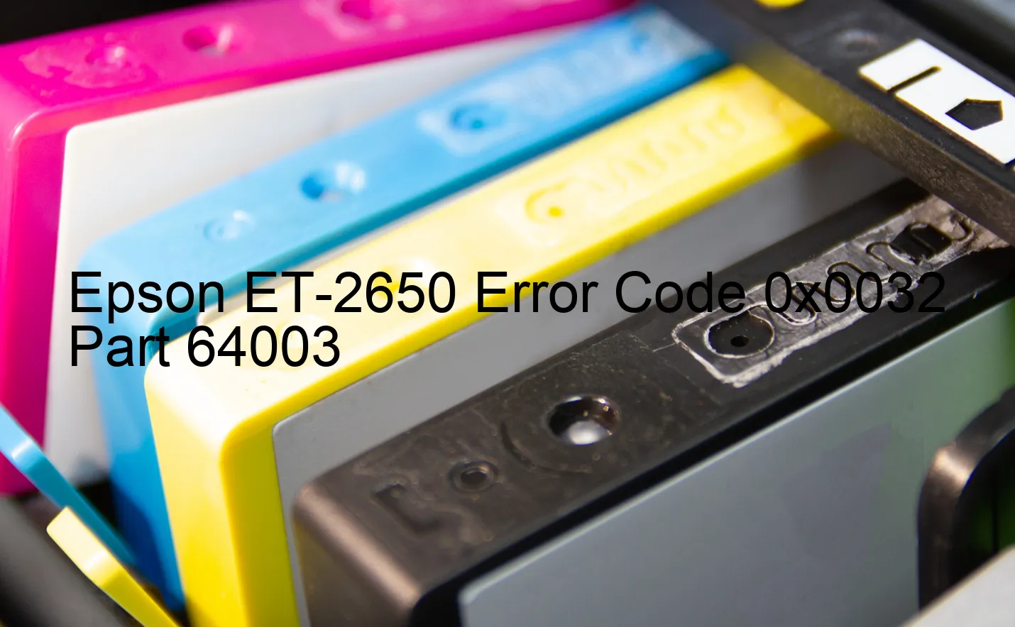 Epson ET-2650 Codice di errore 0x0032