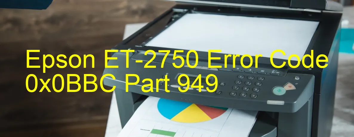 Epson ET-2750 Codice di errore 0x0BBC