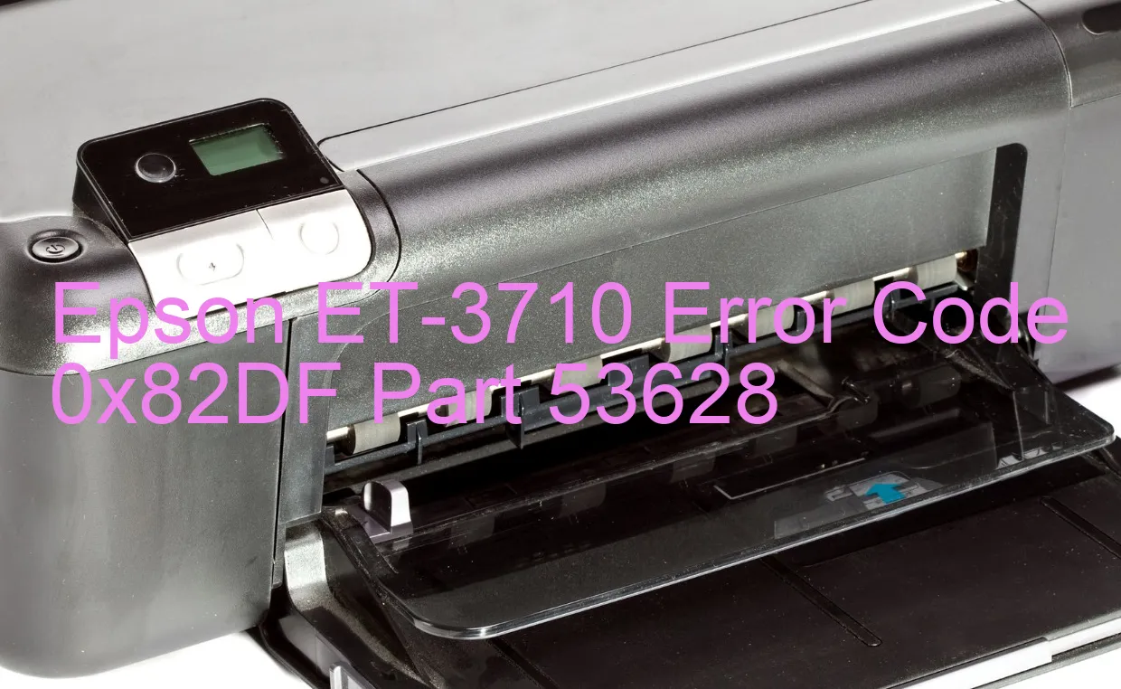 Epson ET-3710 Codice di errore 0x82DF