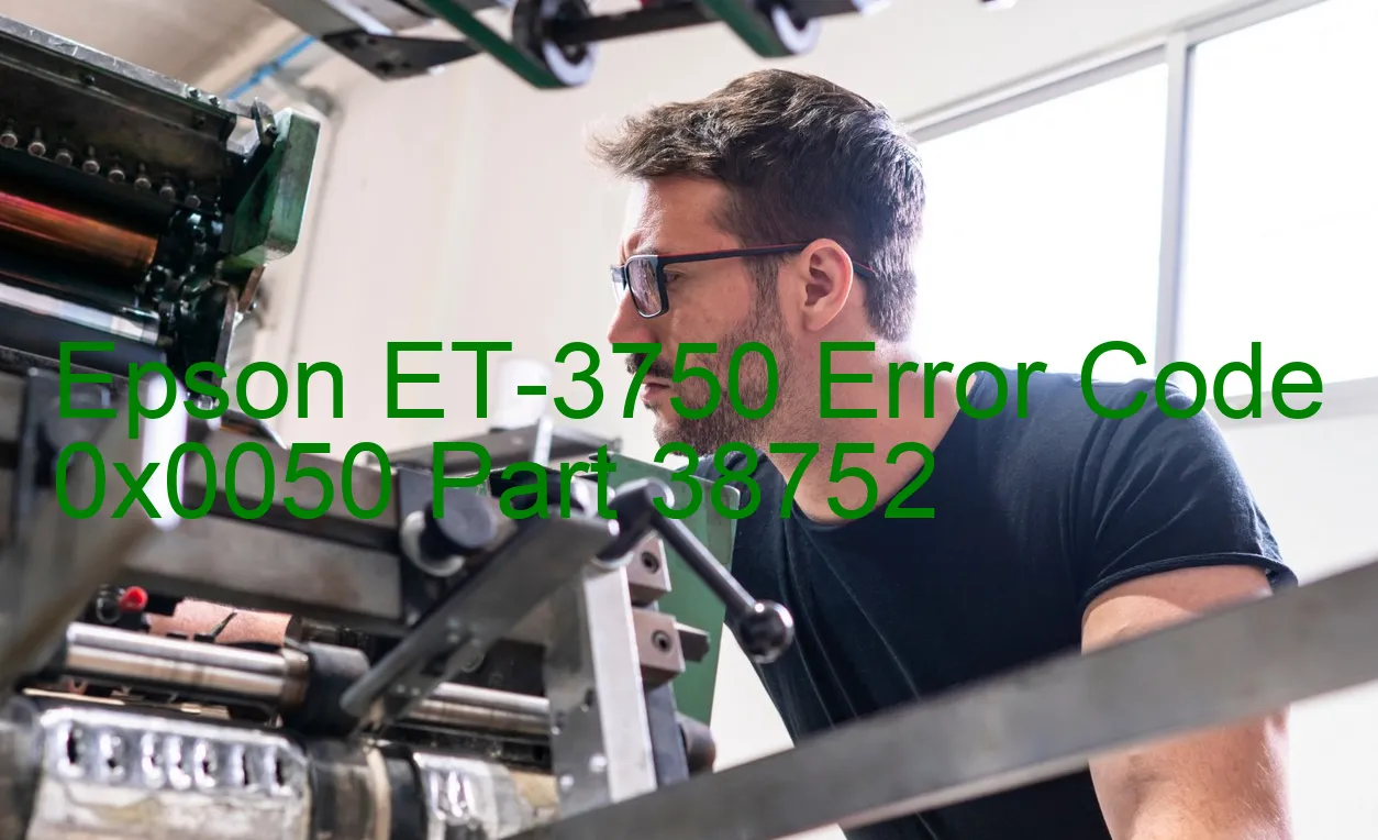 Epson ET-3750 Codice di errore 0x0050