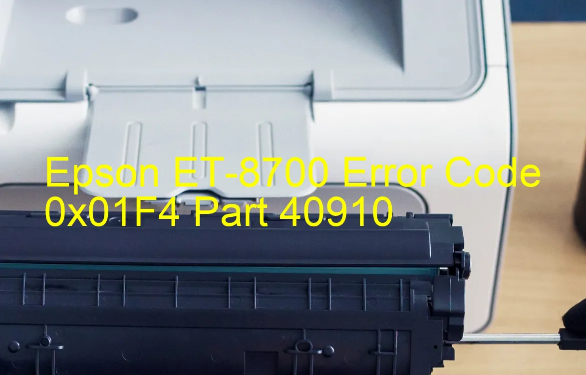 Epson ET-8700 Codice di errore 0x01F4