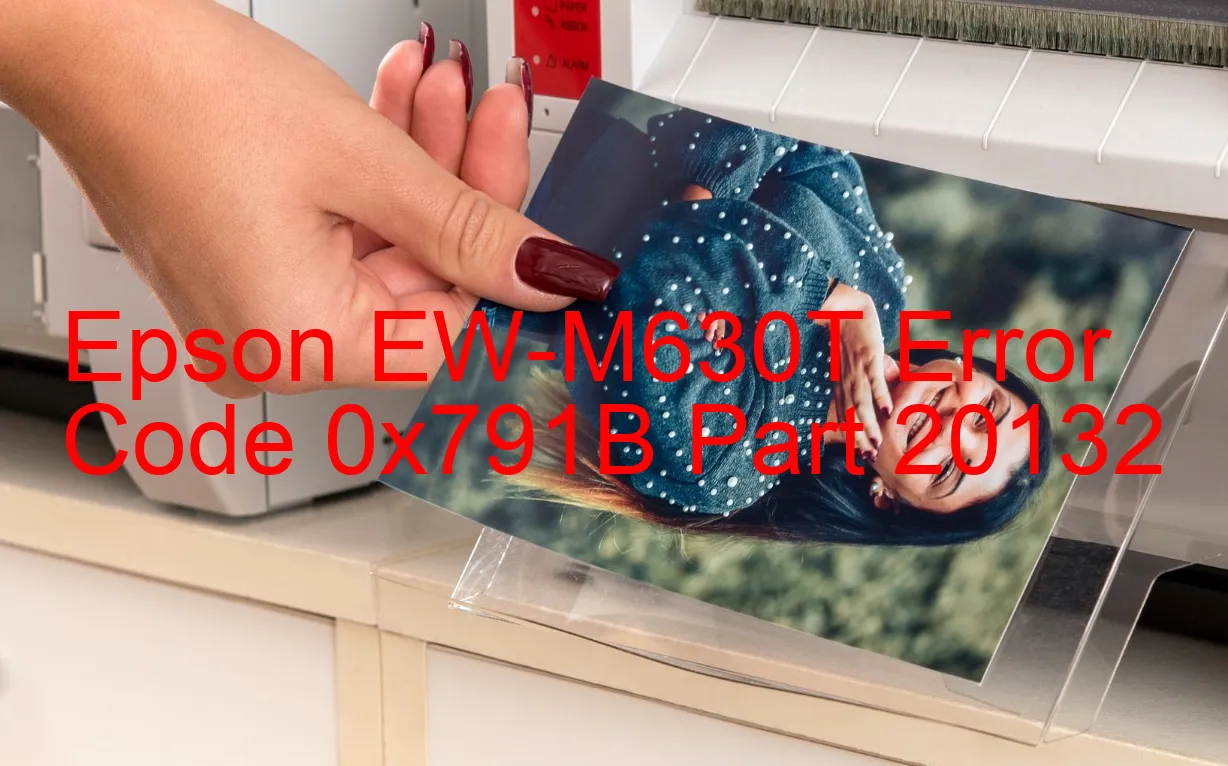 Epson EW-M630T Codice di errore 0x791B