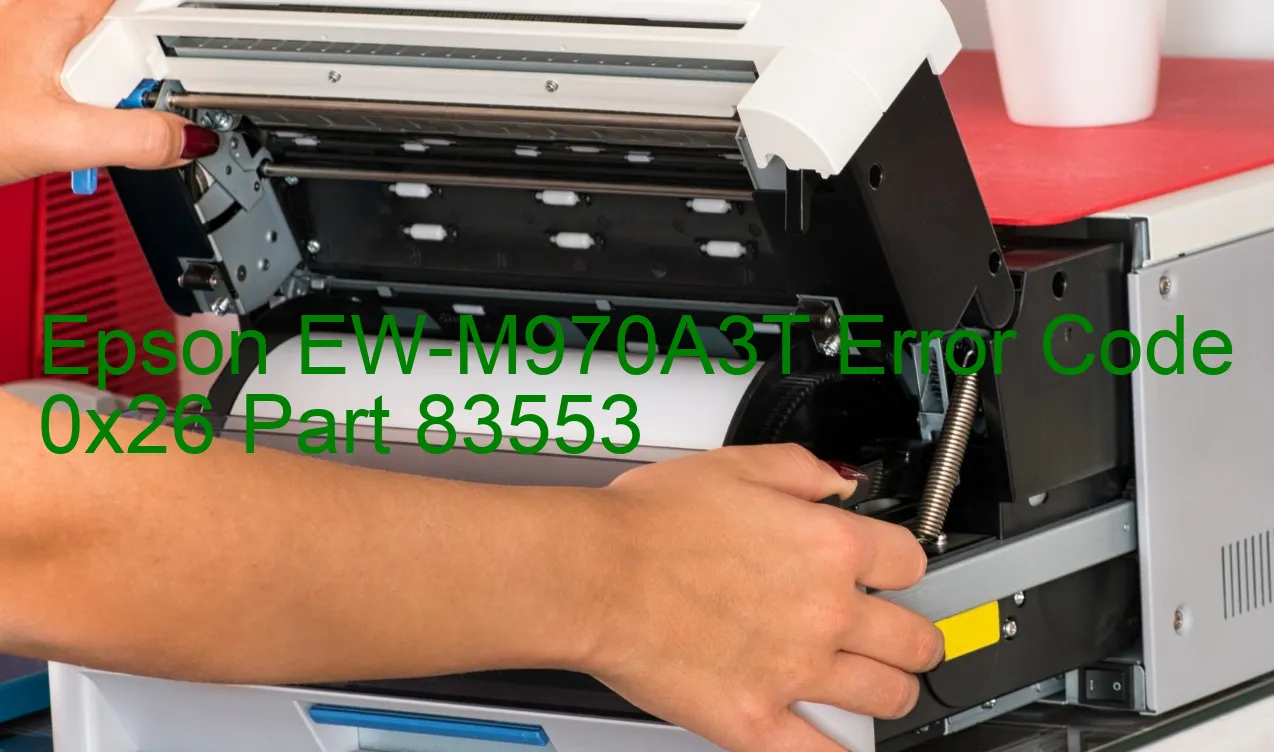 Epson EW-M970A3T Codice di errore 0x26