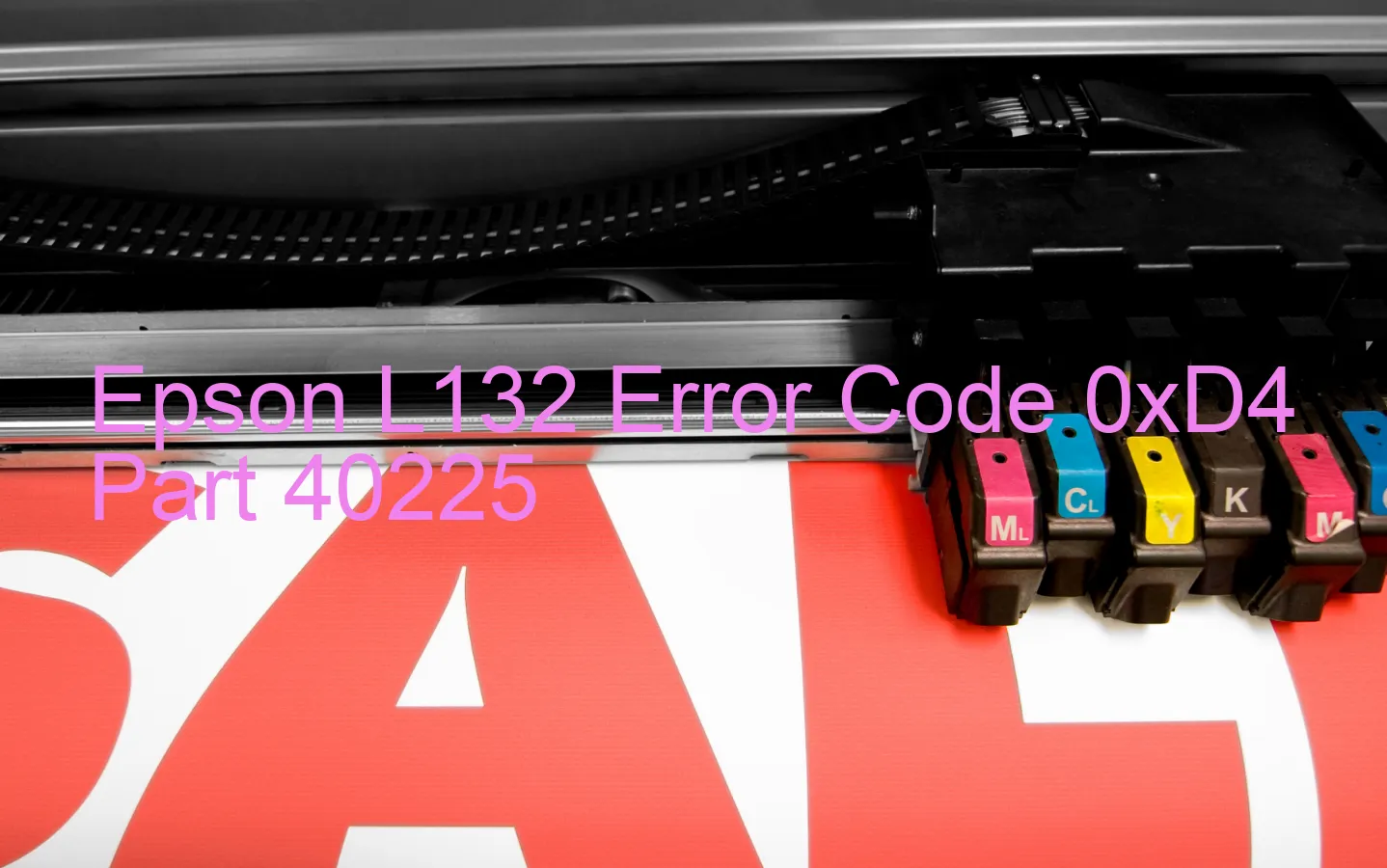 Epson L132 Codice di errore 0xD4