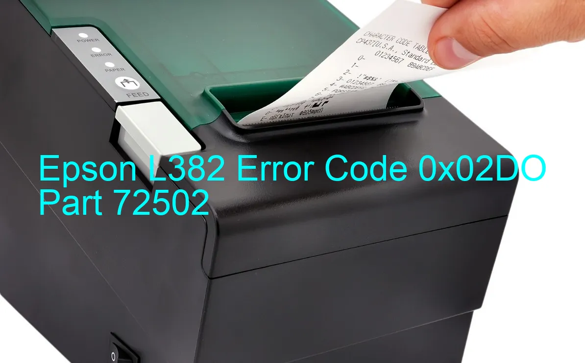 Epson L382 Codice di errore 0x02DO