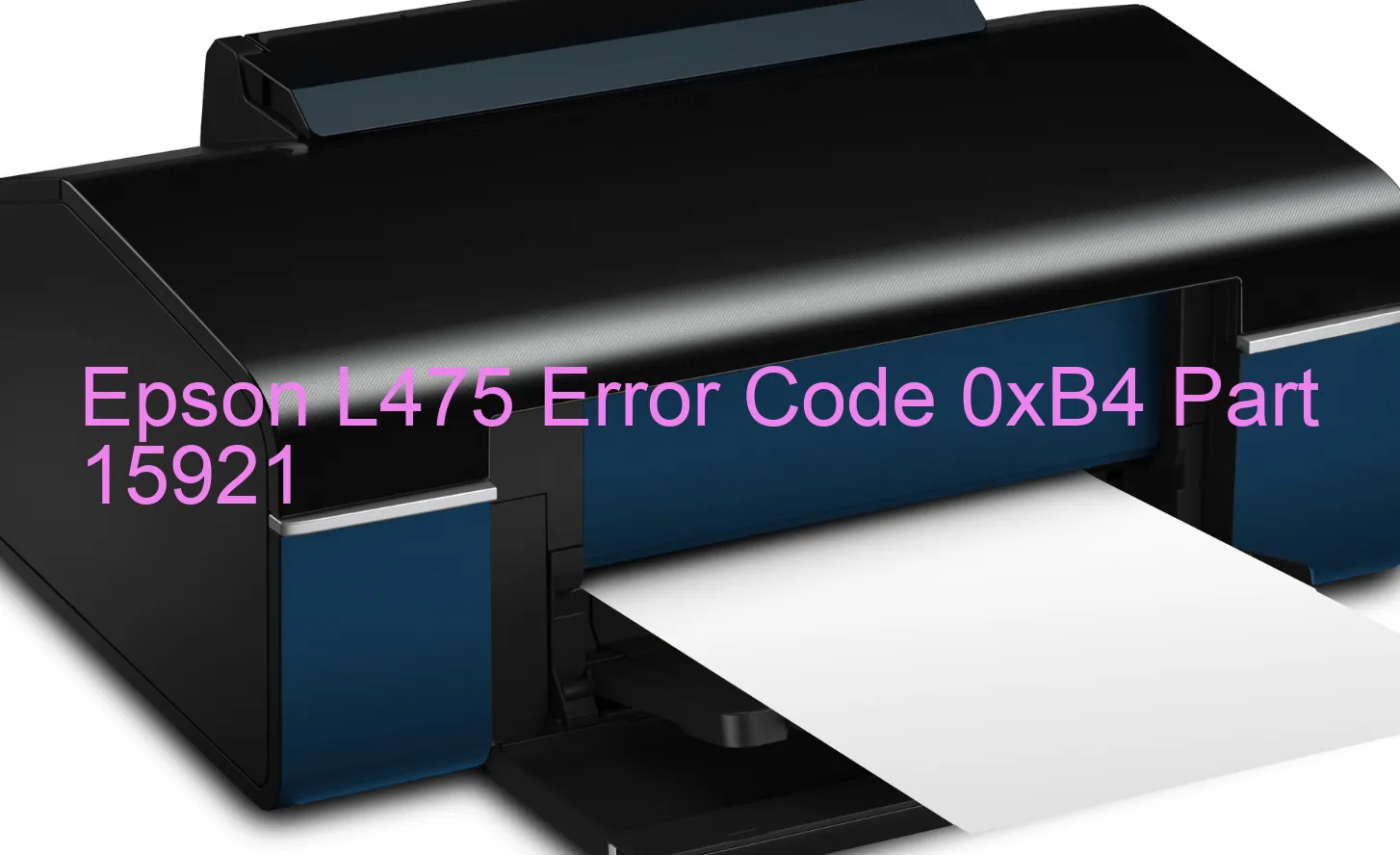 Epson L475 Codice di errore 0xB4