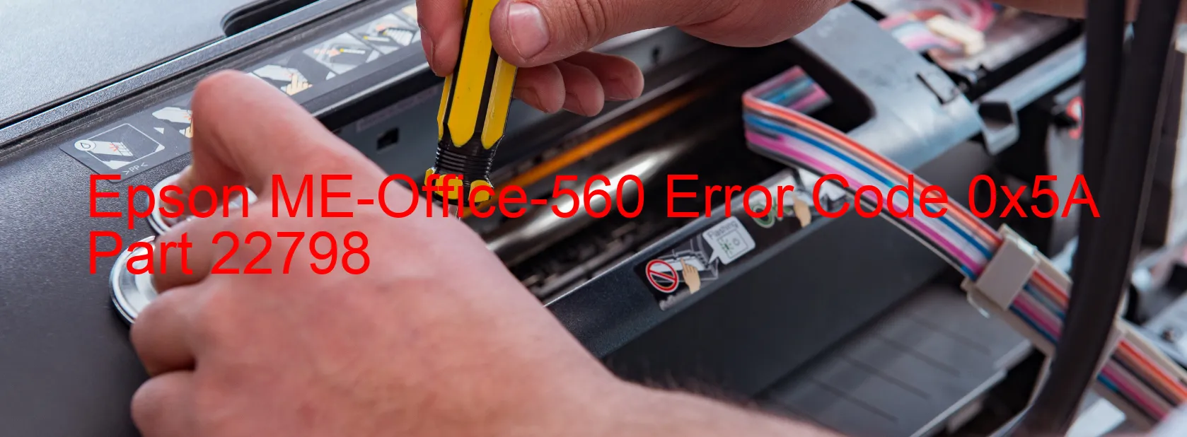 Epson ME-Office-560 Codice di errore 0x5A