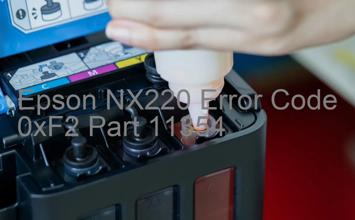 Epson NX220 Codice di errore 0xF2