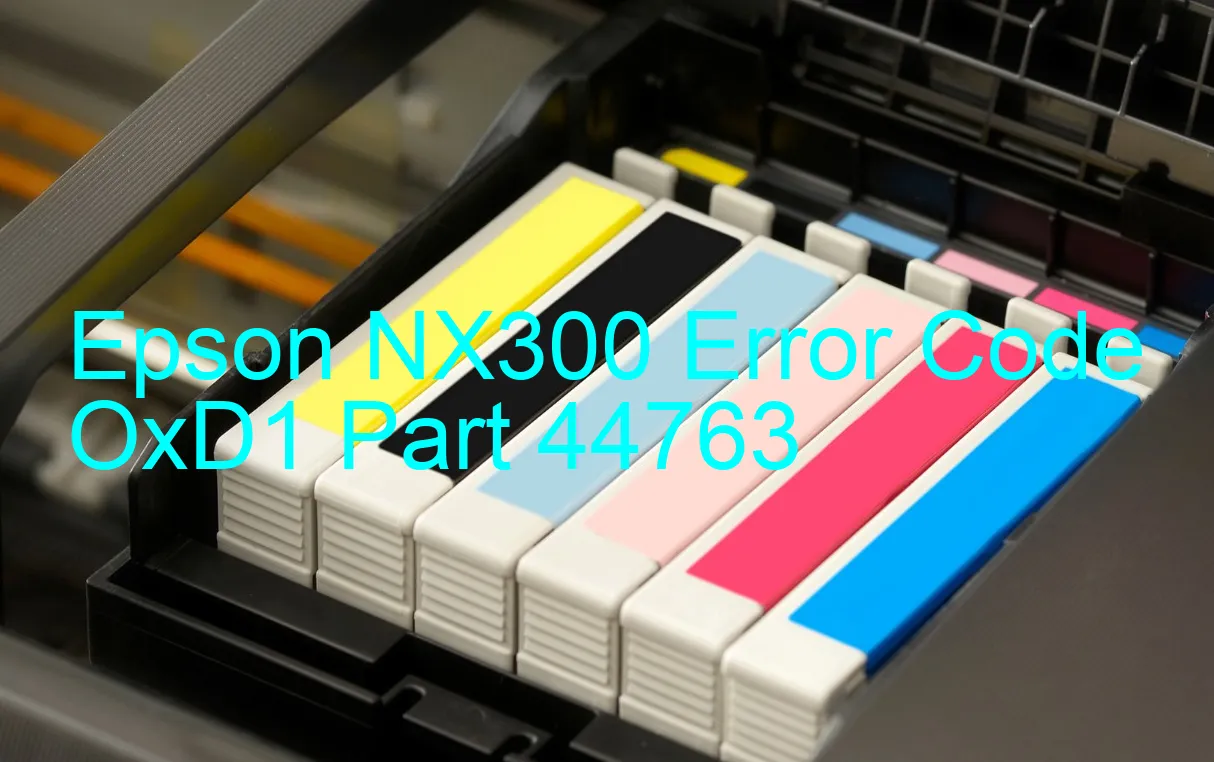 Epson NX300 Codice di errore OxD1