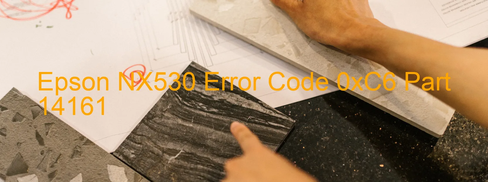 Epson NX530 Codice di errore 0xC6