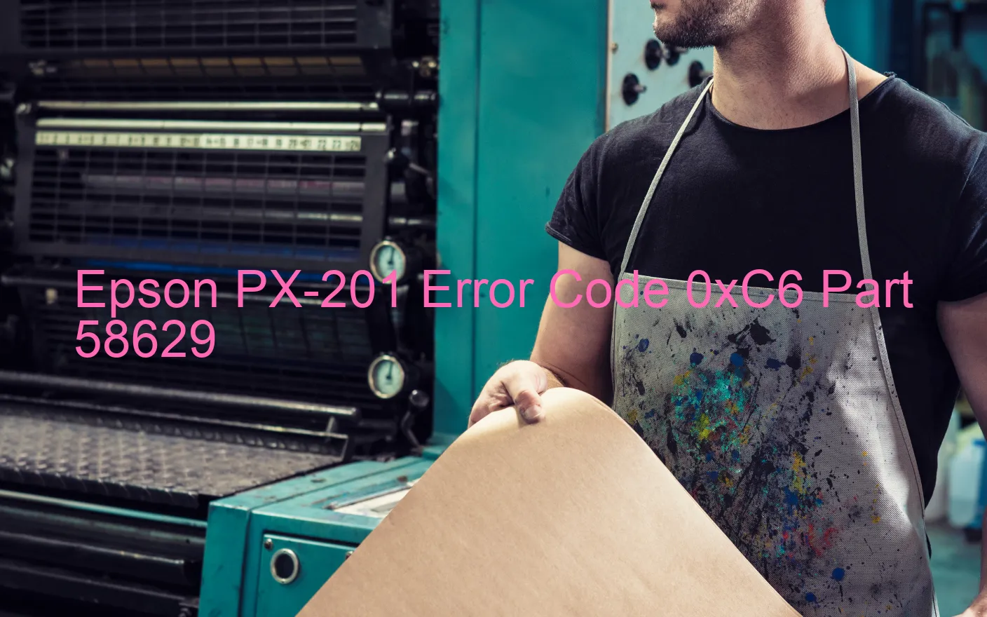 Epson PX-201 Codice di errore 0xC6