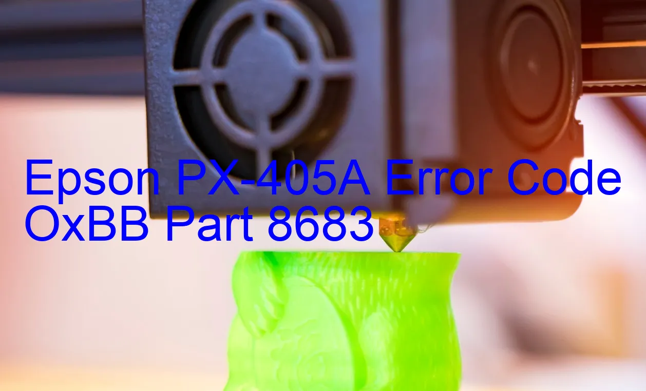 Epson PX-405A Codice di errore OxBB