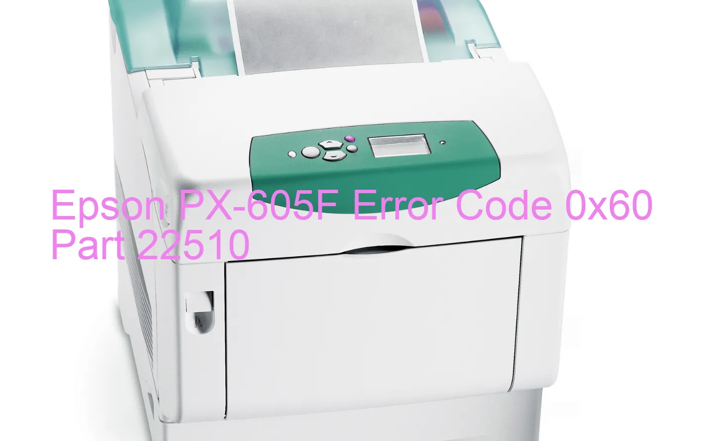 Epson PX-605F Codice di errore 0x60