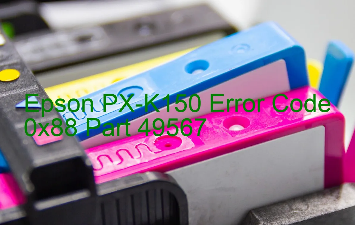 Epson PX-K150 Codice di errore 0x88