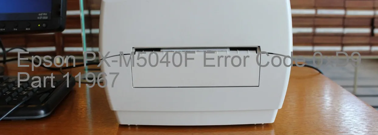 Epson PX-M5040F Codice di errore 0xD9