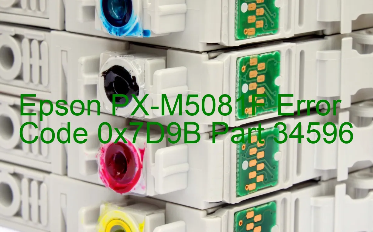 Epson PX-M5081F Codice di errore 0x7D9B