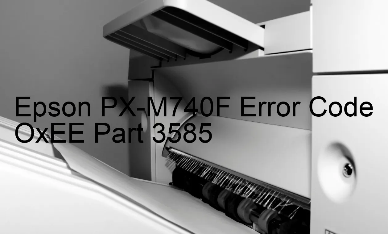 Epson PX-M740F Codice di errore OxEE