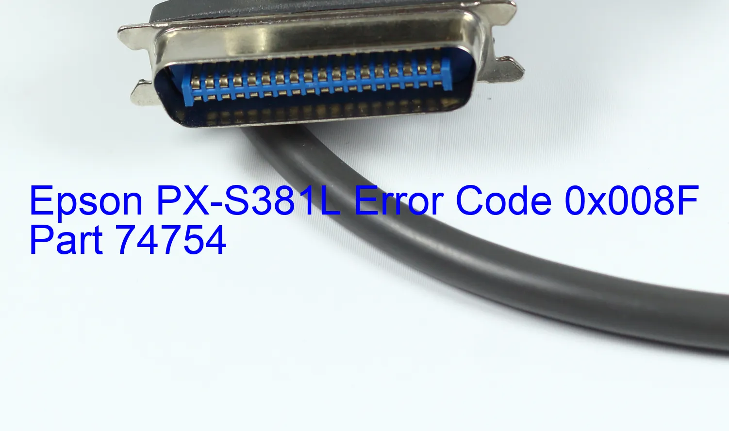 Epson PX-S381L Codice di errore 0x008F