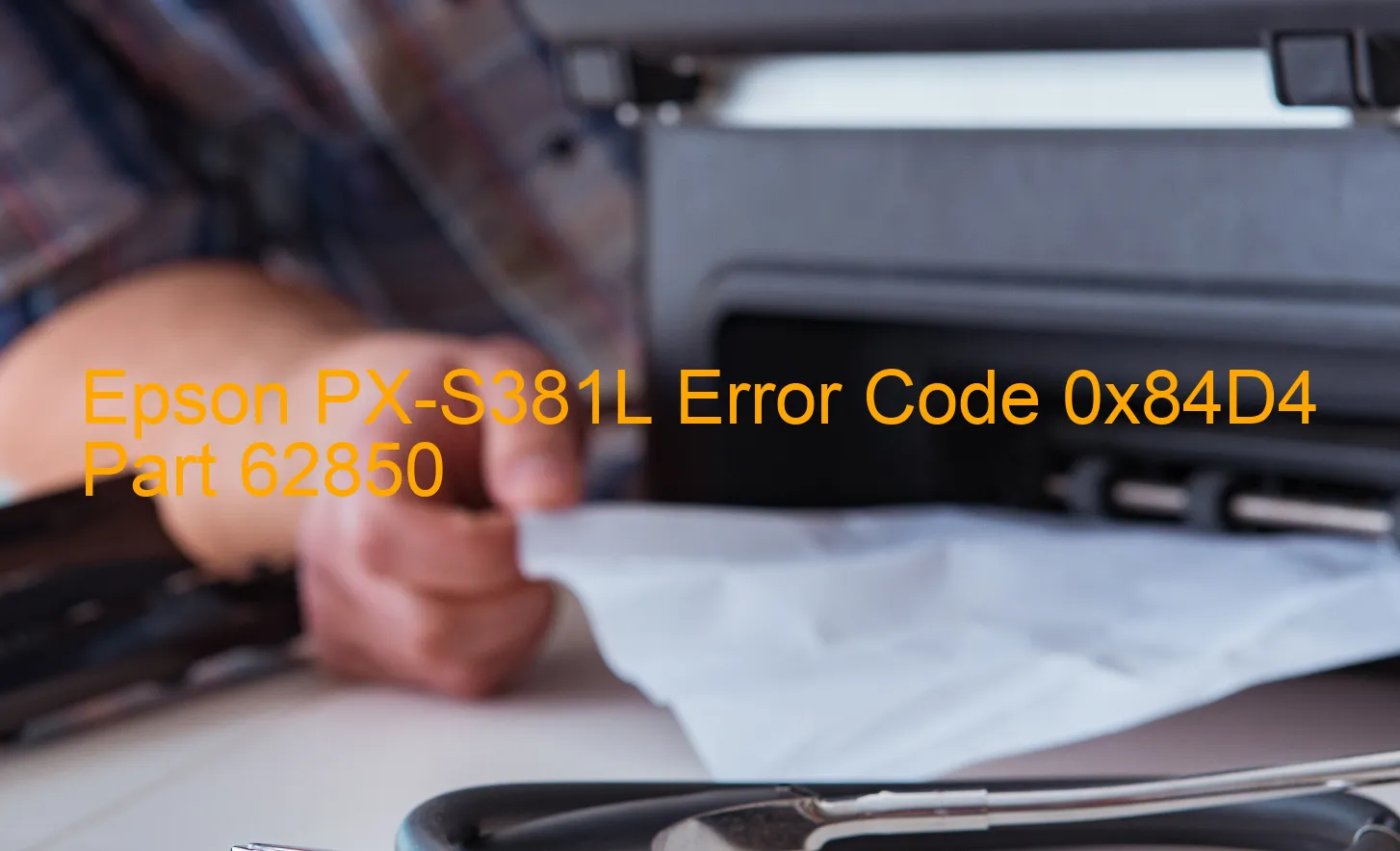 Epson PX-S381L Codice di errore 0x84D4