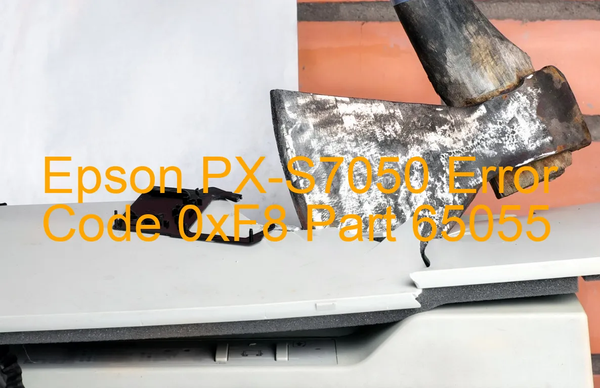 Epson PX-S7050 Codice di errore 0xF8