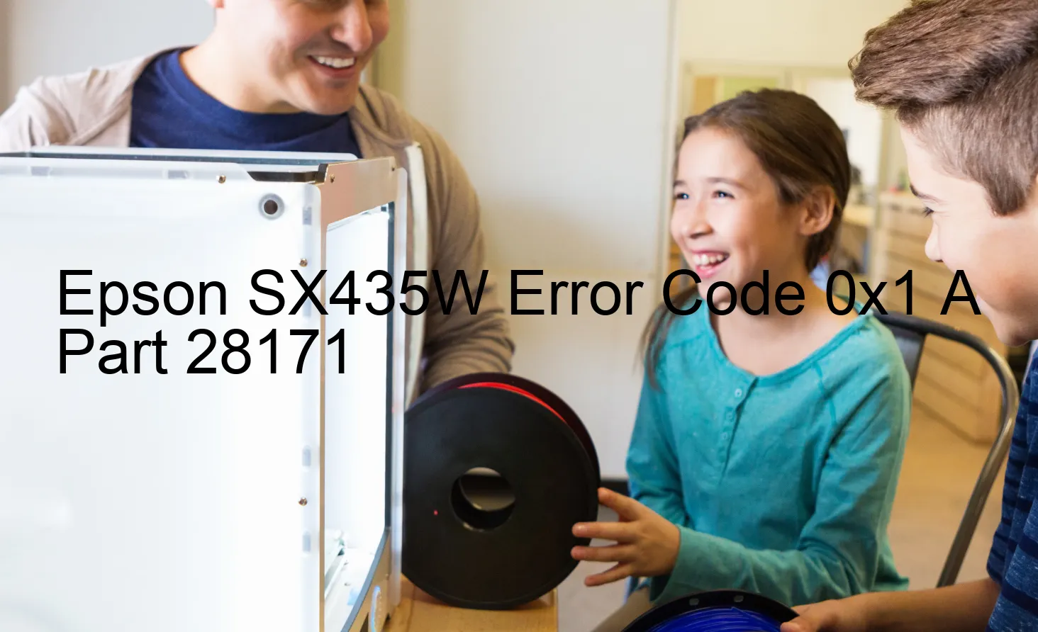 Epson SX435W Codice di errore 0x1 A