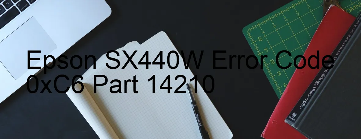 Epson SX440W Codice di errore 0xC6