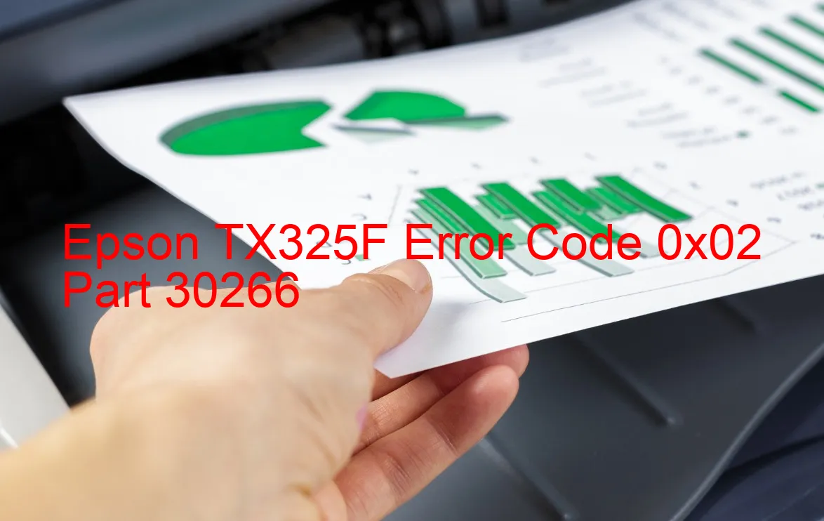 Epson TX325F Codice di errore 0x02