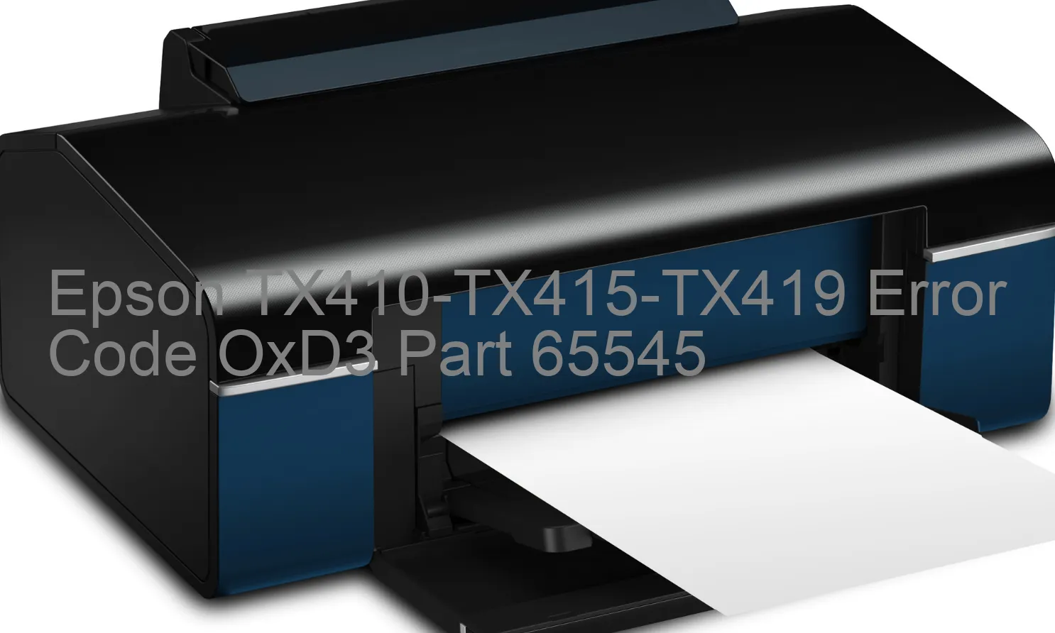 Epson TX410-TX415-TX419 Codice di errore OxD3