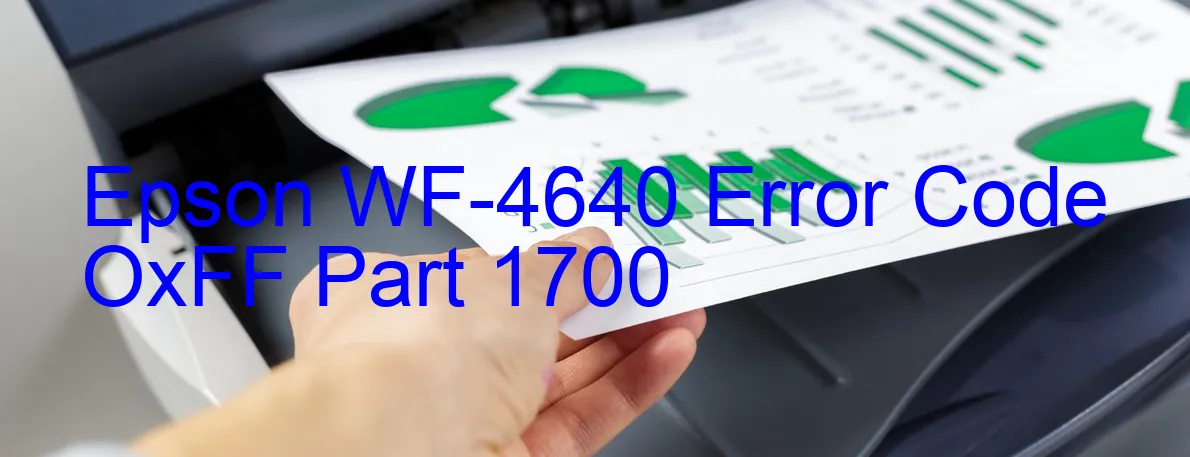 Epson WF-4640 Codice di errore OxFF