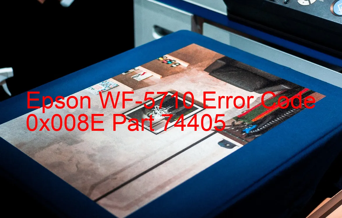 Epson WF-5710 Codice di errore 0x008E