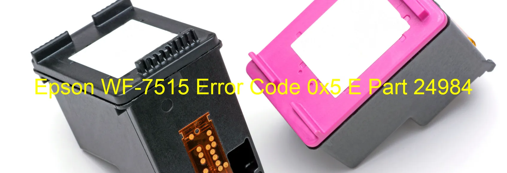 Epson WF-7515 Codice di errore 0x5 E