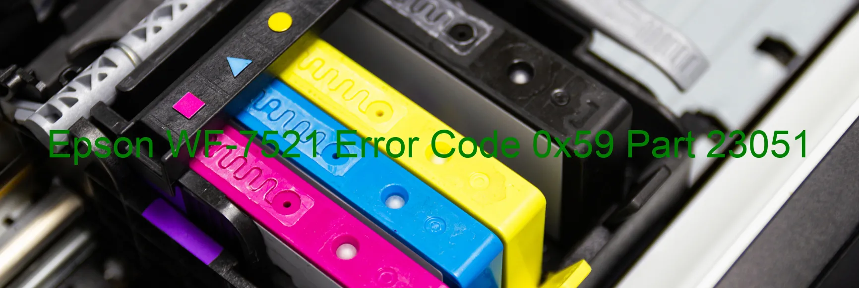 Epson WF-7521 Codice di errore 0x59