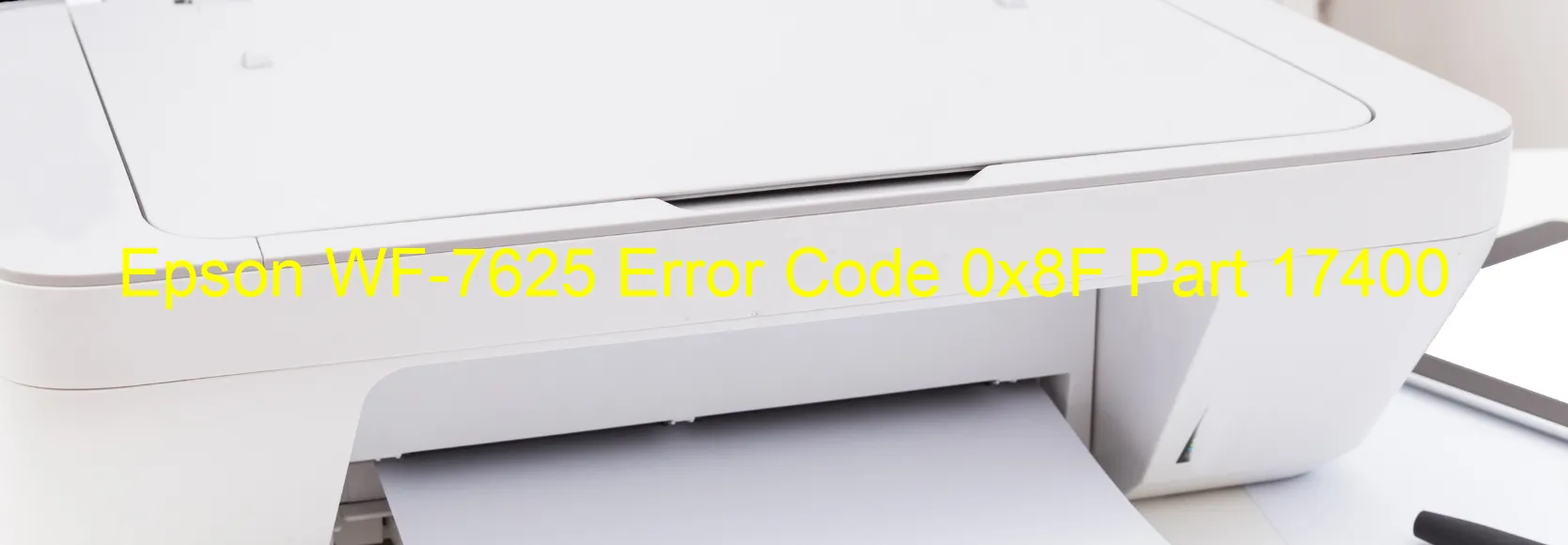 Epson WF-7625 Codice di errore 0x8F