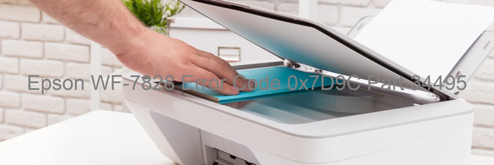 Epson WF-7828 Codice di errore 0x7D9C