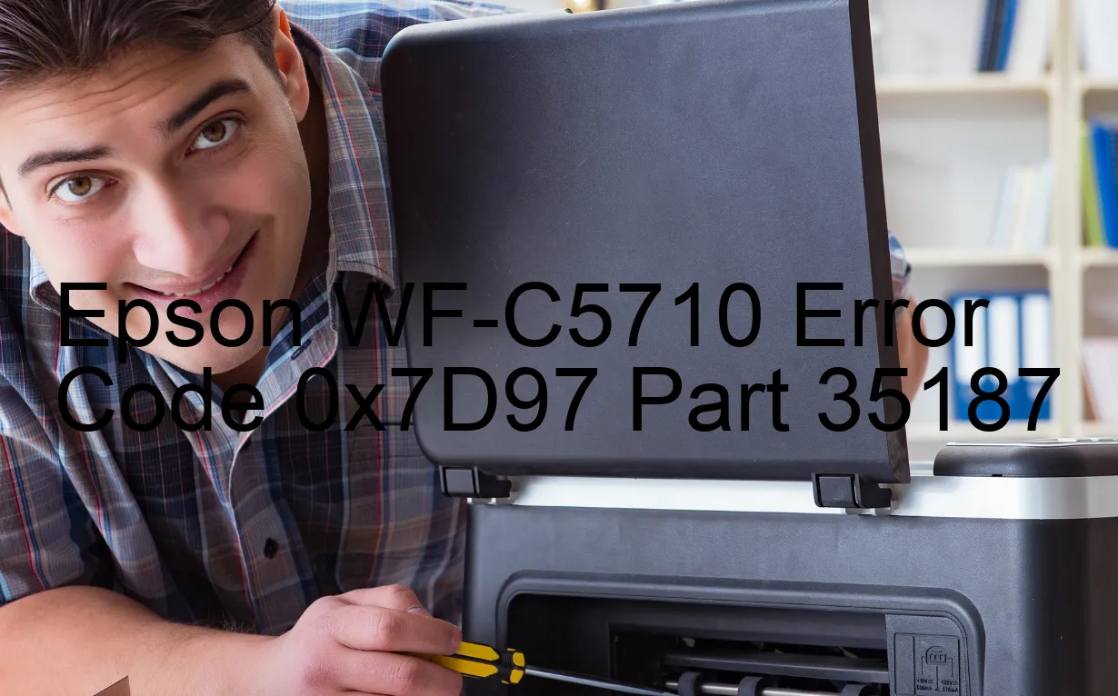 Epson WF-C5710 Codice di errore 0x7D97