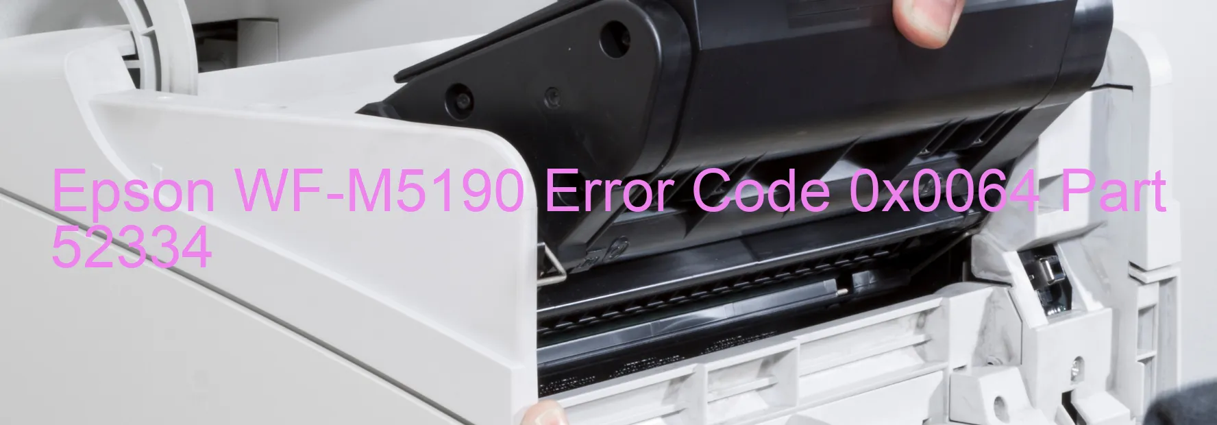 Epson WF-M5190 Codice di errore 0x0064