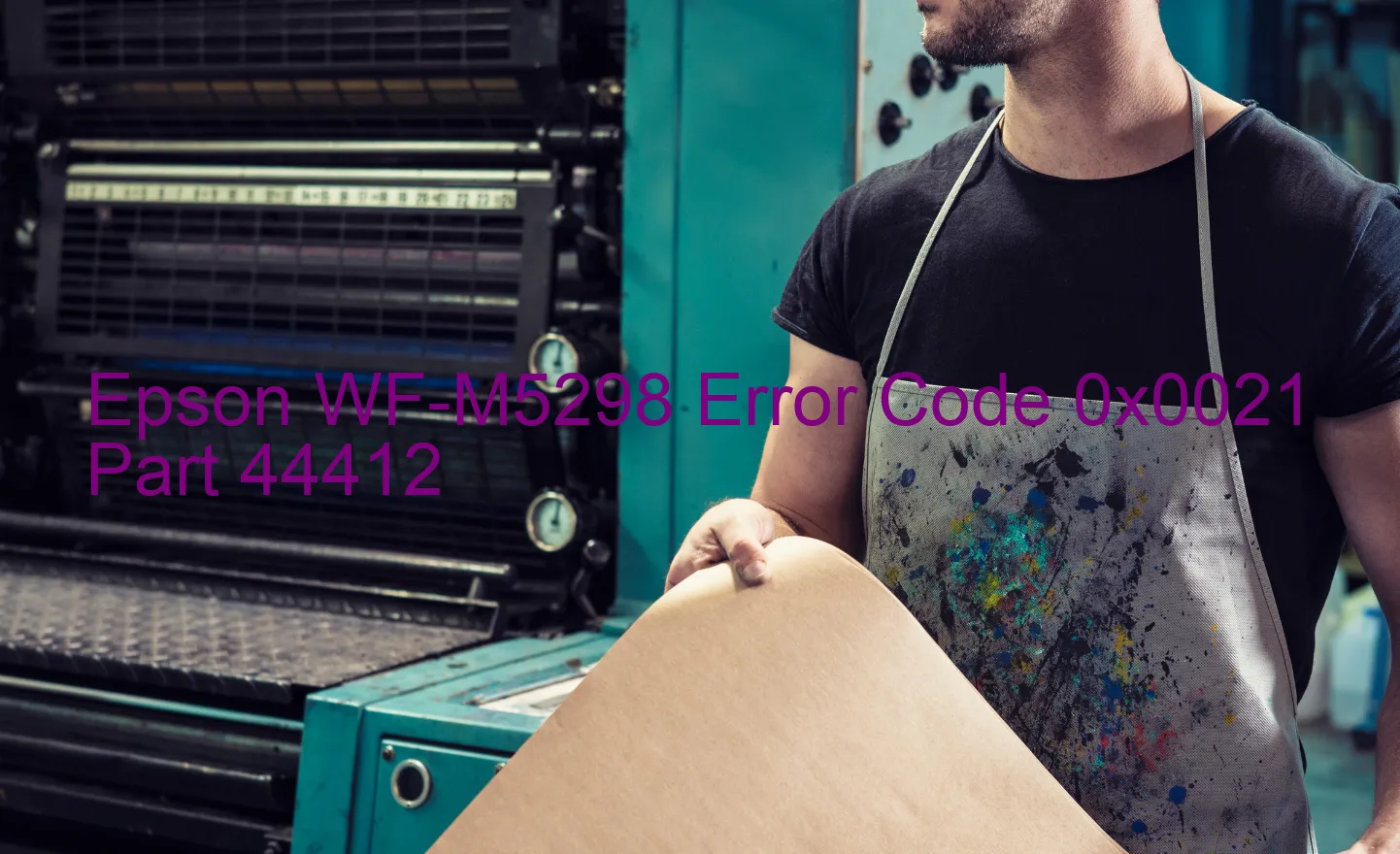 Epson WF-M5298 Codice di errore 0x0021