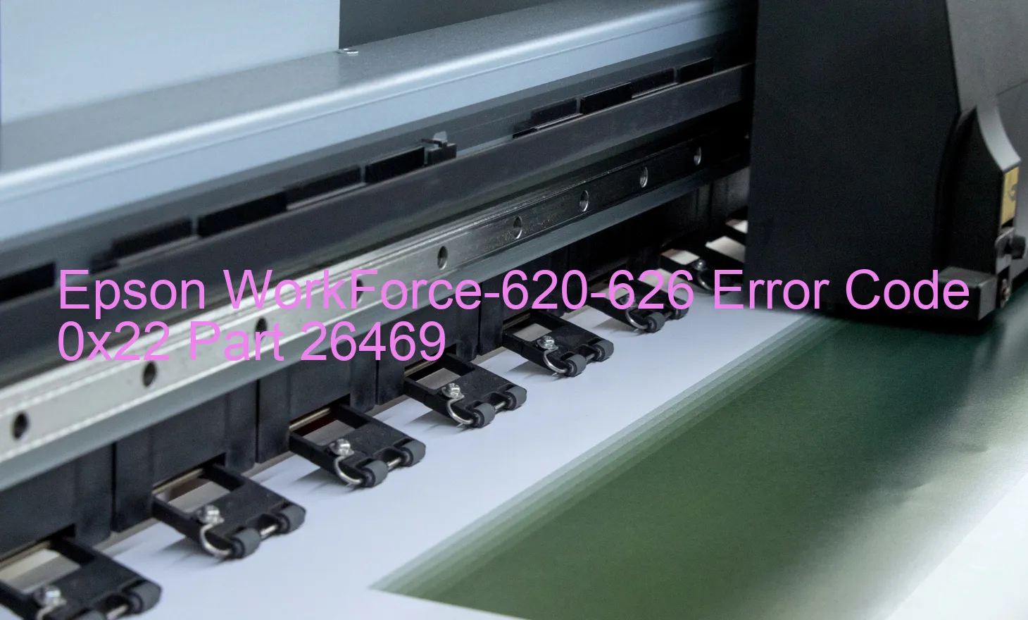 Epson WorkForce-620-626 Codice di errore 0x22