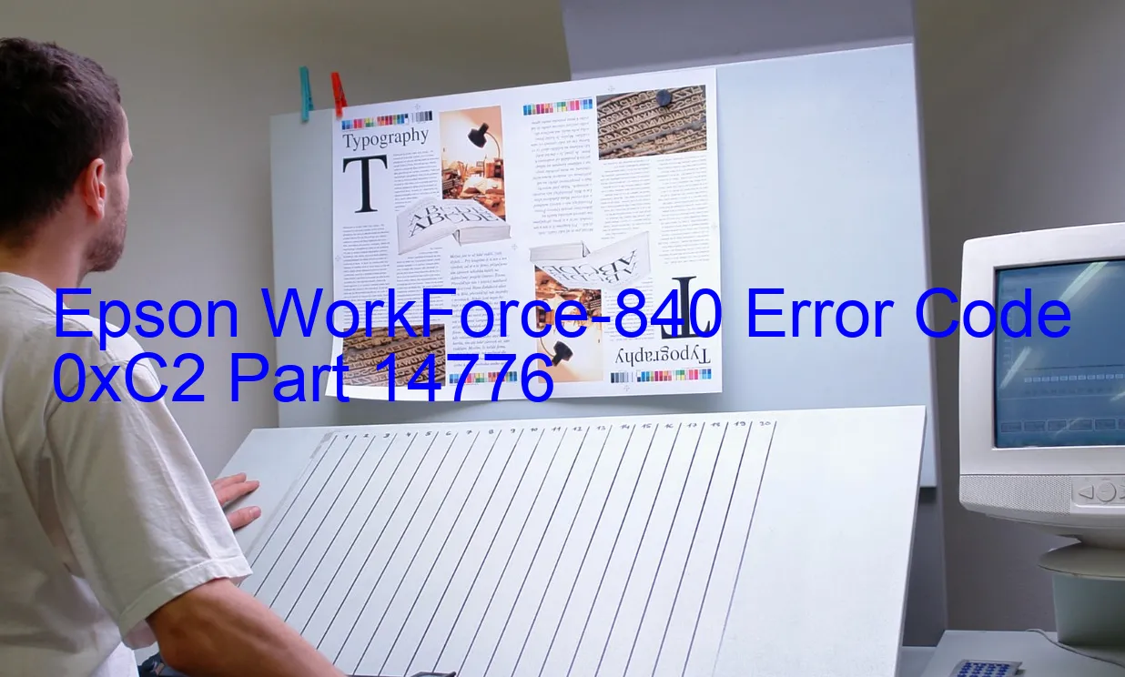 Epson WorkForce-840 Codice di errore 0xC2