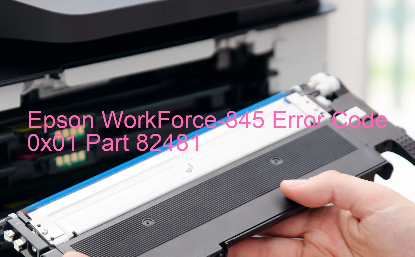 Epson WorkForce-845 Codice di errore 0x01