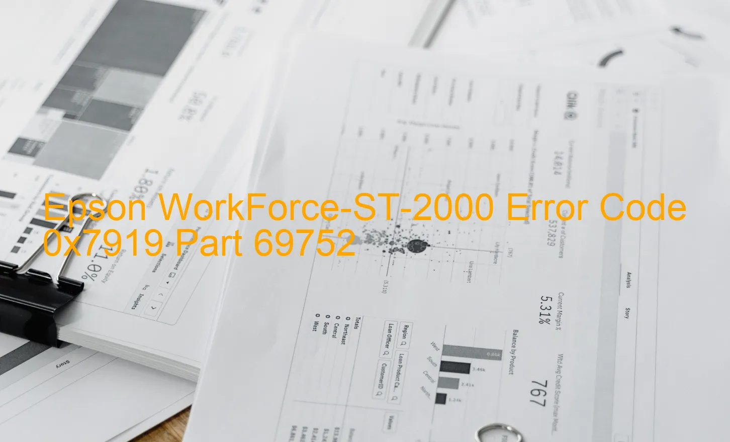 Epson WorkForce-ST-2000 Codice di errore 0x7919