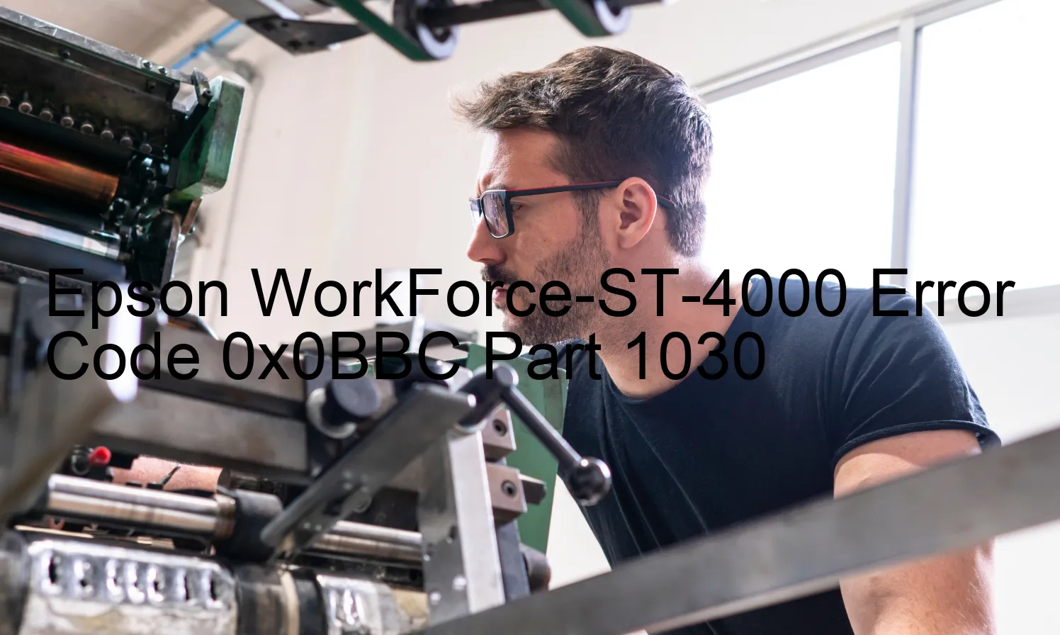 Epson WorkForce-ST-4000 Codice di errore 0x0BBC