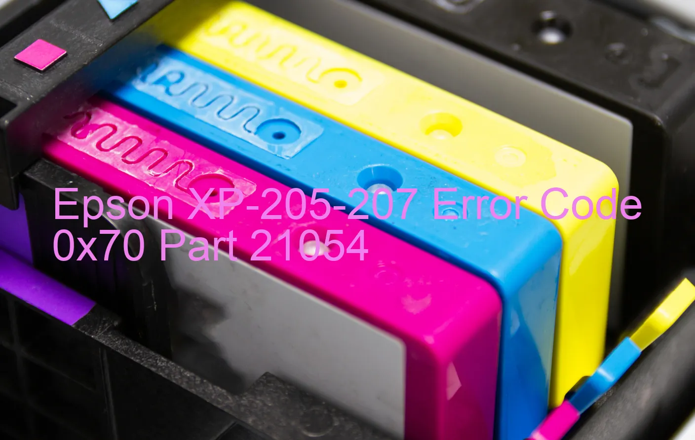 Epson XP-205-207 Codice di errore 0x70